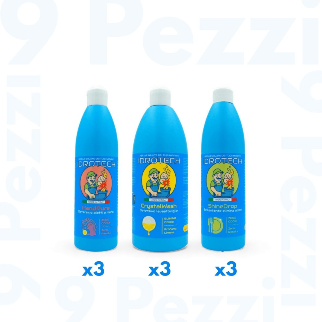 Pacchetto Lava-Stoviglie – 3 Mesi